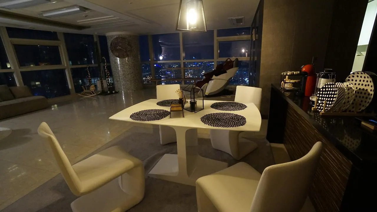 Haeundae Zenith Luxury Penthouse Hotell Busan Lägenhet