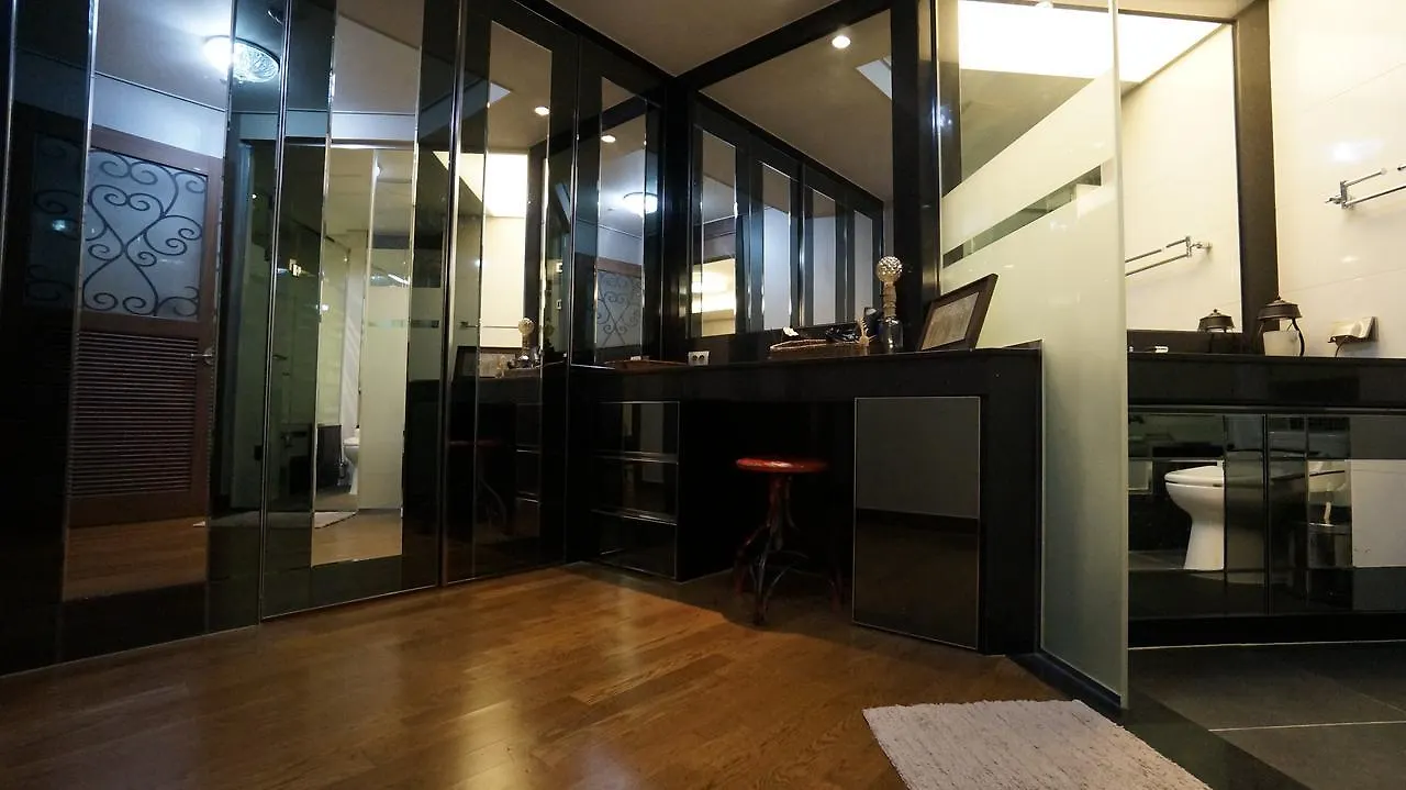 Lägenhet Haeundae Zenith Luxury Penthouse Hotell Busan