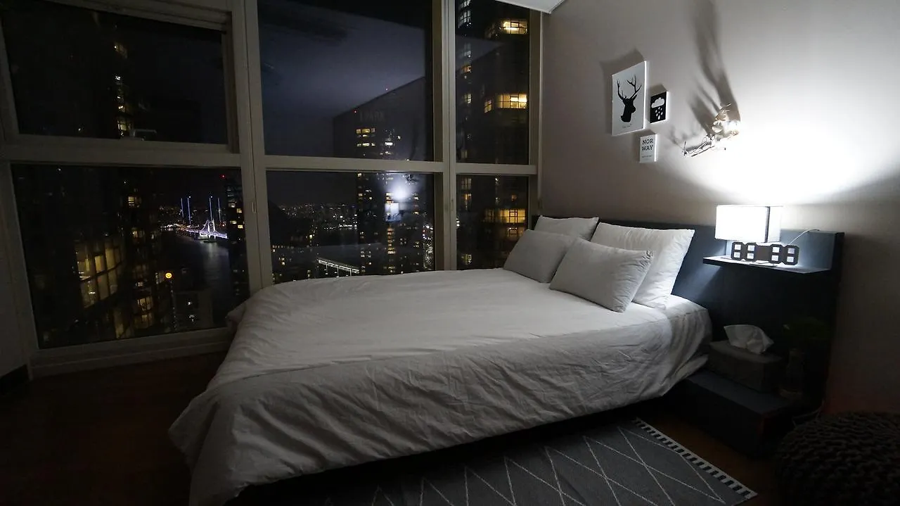 Haeundae Zenith Luxury Penthouse Hotell Busan Lägenhet