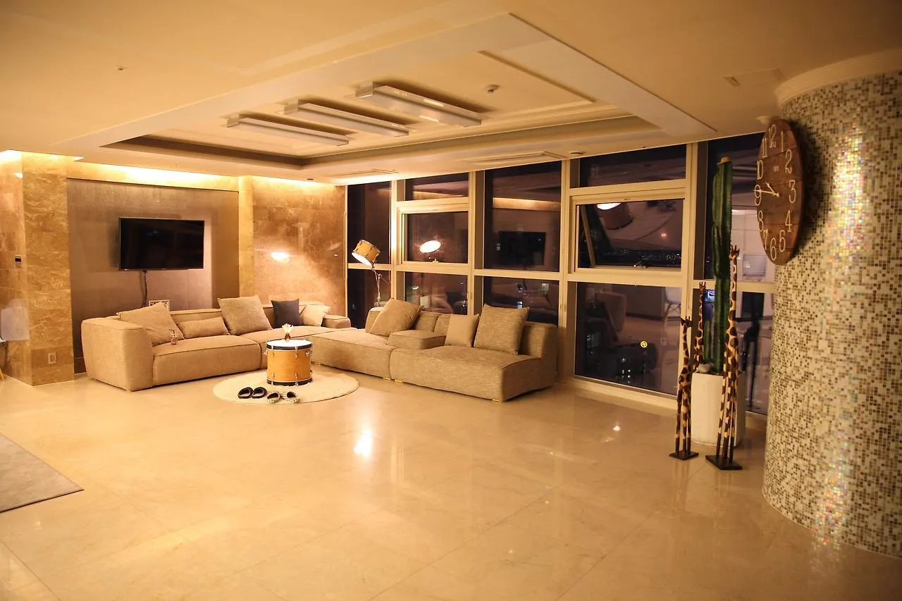 Haeundae Zenith Luxury Penthouse Hotell Busan Sydkorea