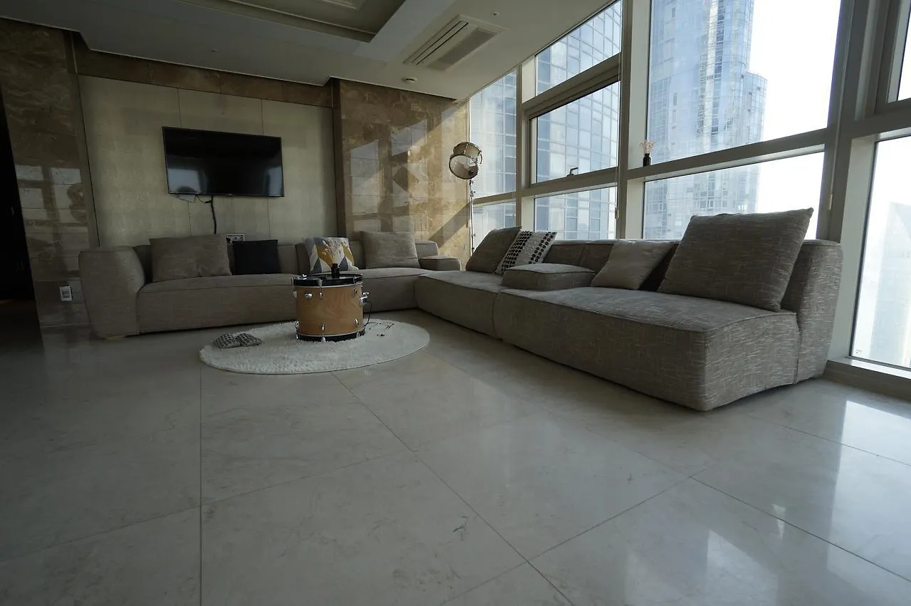 Haeundae Zenith Luxury Penthouse Hotell Busan Sydkorea